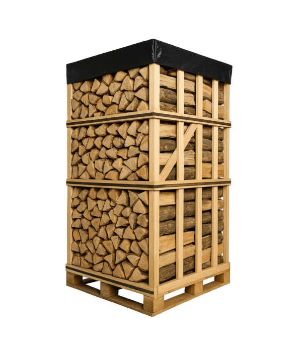 Bois de Chauffage Sec Premium 33 cm – Palette de 3 Stères